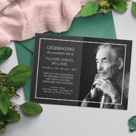 Minimale Kohlegefahr | Benutzerdefiniertes Foto Einladung