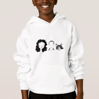 Minimale Konstruktion Kids' Pullover Hoodie