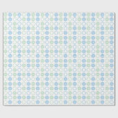 Minimale Kreisgitterstruktur Geschenkpapier (Flach)