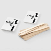 Minimale Kunst Christlich Art Cross Gospel Redewen Fächer (Non-assembled)