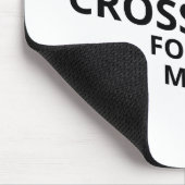 Minimale Kunst Christlich Art Cross Gospel Redewen Mousepad (Ecke)