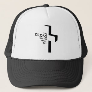 Minimale Kunst Christlich Art Cross Gospel Redewen Truckerkappe