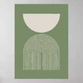 Minimale Kunst des Mittelaljahrhunderts II Poster (Vorne)