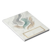 Minimale Kunst Notizblock (angewinkelt)