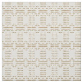 Minimale Küsten-Abstrakt Mudcloth Boho-Rustikal Stoff (Muster)