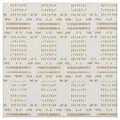 Minimale Küsten-Abstrakt-Mudcloth-Boho-Rustikalisc Stoff (Nahaufnahme)