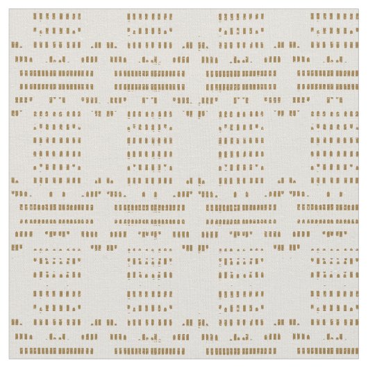 Minimale Küsten-Abstrakt-Mudcloth-Boho-Rustikalisc Stoff (Nahaufnahme)