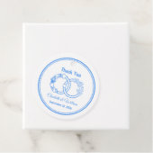 Minimale Küsten-Verbundringe Geschenkanhänger (Beispiel)
