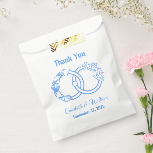 Minimale Küsten-Verbundringe Geschenktütchen (Versiegelt)