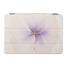 Minimale Lavendel-Wasserfarben-Blume