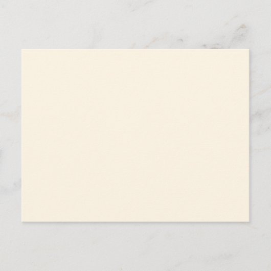 Minimale leere Farbe Postkarte (Vorderseite)