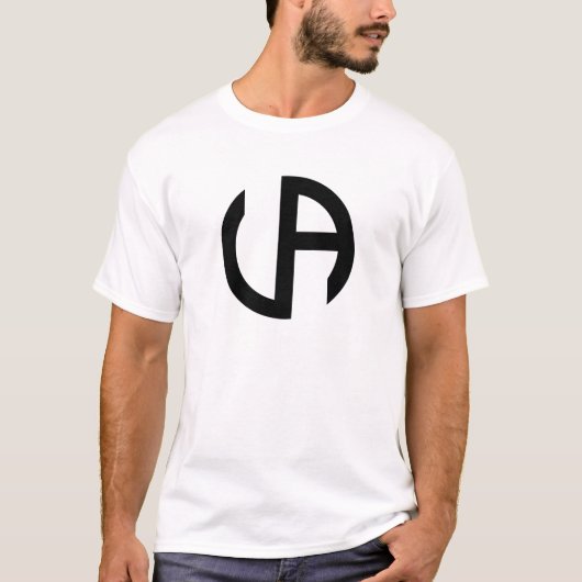 Minimale Letter VA Classic T-Shirt (Vorderseite)