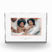 Minimale Linien kundenspezifisch Fotoblock (Vorderseite)