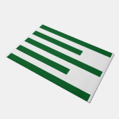 Minimale Linien Türmatte - Sleek & Modern (Schrägansicht)