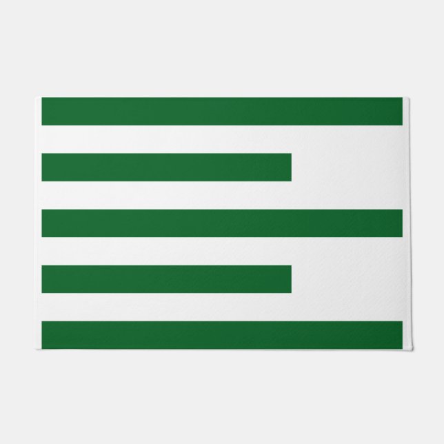 Minimale Linien Türmatte - Sleek & Modern (Vorderseite)