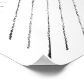 Minimale Linienart Poster (Ecke)