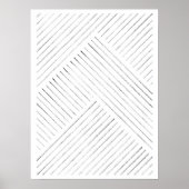 Minimale Linienart Poster (Vorne)