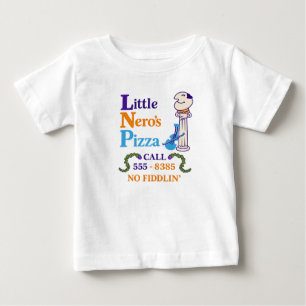 Minimale Little Nero’s Pizza Baby T-shirt
