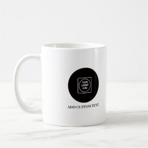 Minimale Logo-Geschäfts-Branding-Design-Tasse Kaffeetasse