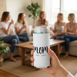 Minimale Mama etablierte Junge Mutter Selters Dosenkühler