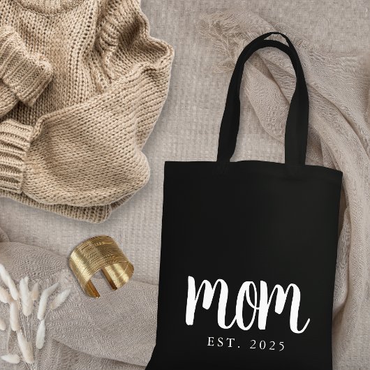 Minimale Mama Geschenk etablierte Junge Mutter Tasche