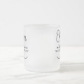 Minimale Mama Liebe Tasse - bedingungslose Liebe (Mittel)