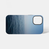 Minimale Meerblick iPhone Hülle (Rückseite (Horizontal))