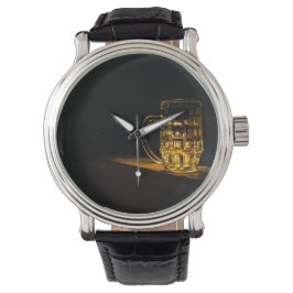 Minimale Minimalistische Bierzeit Armbanduhr