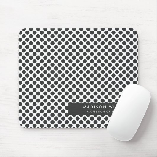 Minimale moderne Dot Mouse Pad Mousepad (Mit Mouse)
