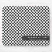 Minimale moderne Dot Mouse Pad Mousepad (Vorne)