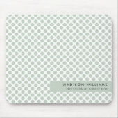 Minimale moderne Dot Mouse Pad Mousepad (Vorne)