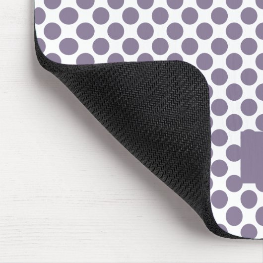 Minimale moderne Dot Mouse Pad Mousepad (Ecke)