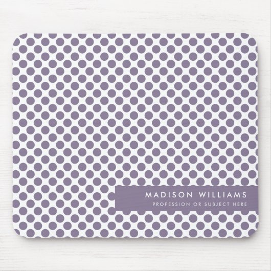 Minimale moderne Dot Mouse Pad Mousepad (Vorne)