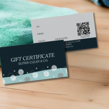 Minimale moderne, dunkelblaue Reinigungsdienste