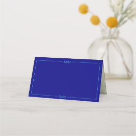 Minimale moderne editierbare Hochzeit Platzkarte