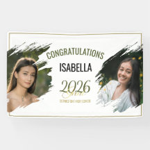 Minimale moderne falsche Gold-zwei-Foto-Abschlussf