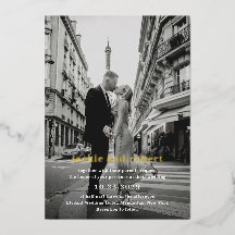 Minimale moderne Foto-Hochzeit