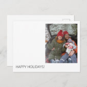 Minimale Moderne Grußkarte Postkarte (Vorne/Hinten)