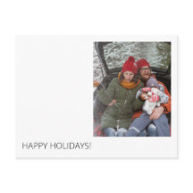 Minimale Moderne Grußkarte