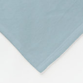 Minimale moderne Sonnenblume Staubblau-Decke Fleecedecke (Ecke)
