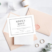 Minimale moderne UAWG-Abschlusskarte Begleitkarte