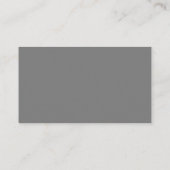 Minimale moderne Visitenkarte (Rückseite)