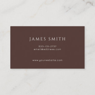 Minimale moderne Visitenkarte für Creative Directo