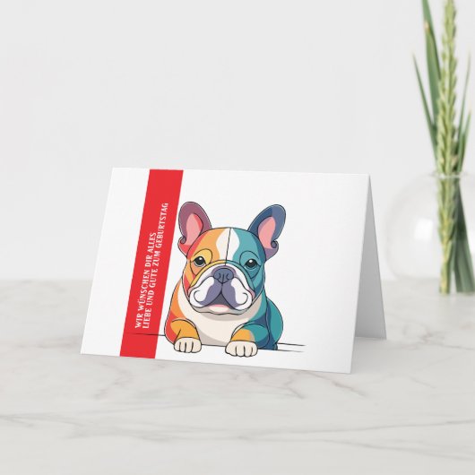 minimale, moderne Weihnachten (Vorderseite)