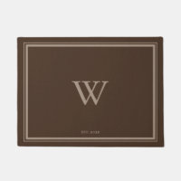 Minimale Monogram Welcome Brown | Tan