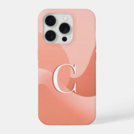 Minimale Monogramm-C-Handyhülle iPhone 15 Pro Hülle