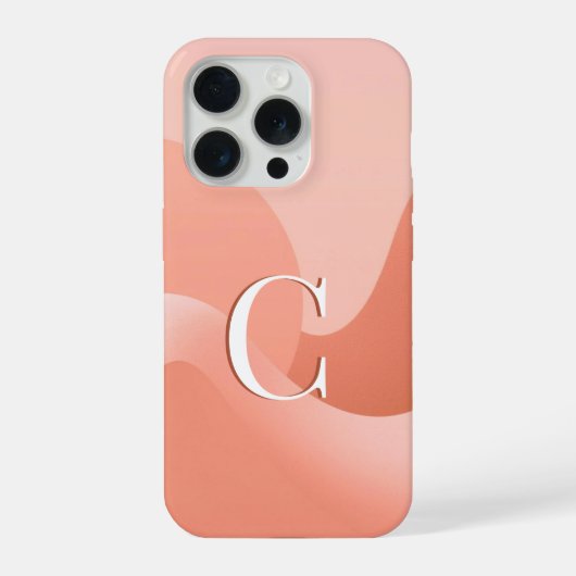 Minimale Monogramm-C-Handyhülle iPhone Hülle (Rückseite)