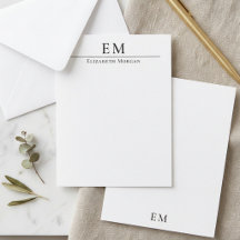 Minimale Monogramm Elegante Professionelle Vertika