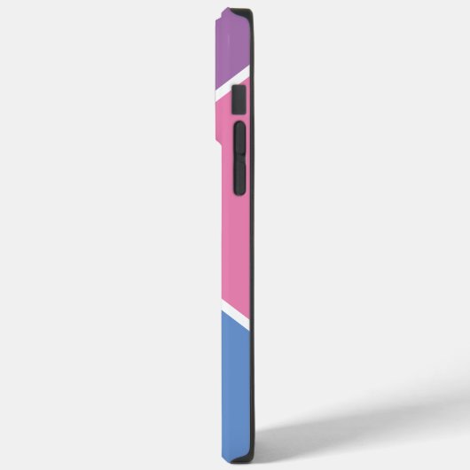 Minimale Monogramm Moderne Abstrakte Blöcke farbig Case-Mate iPhone Hülle (Rückseite / Links)