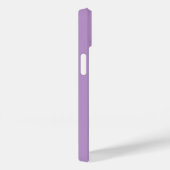 Minimale Monogramm Modernes Lila Lilac Case-Mate iPhone Hülle (Rückseite / Rechts)